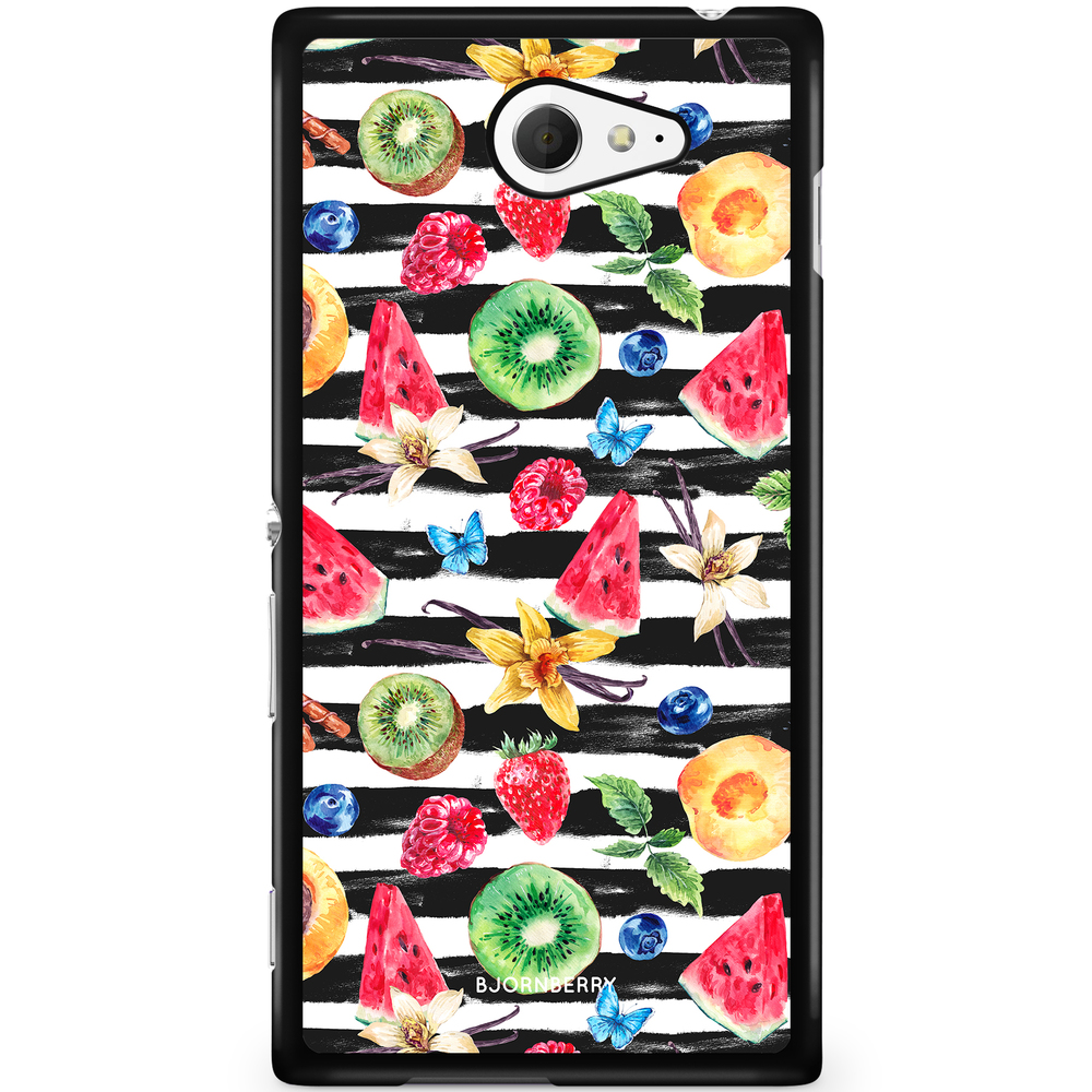 Sony Xperia M2 Aqua Case - Tropic Fruits