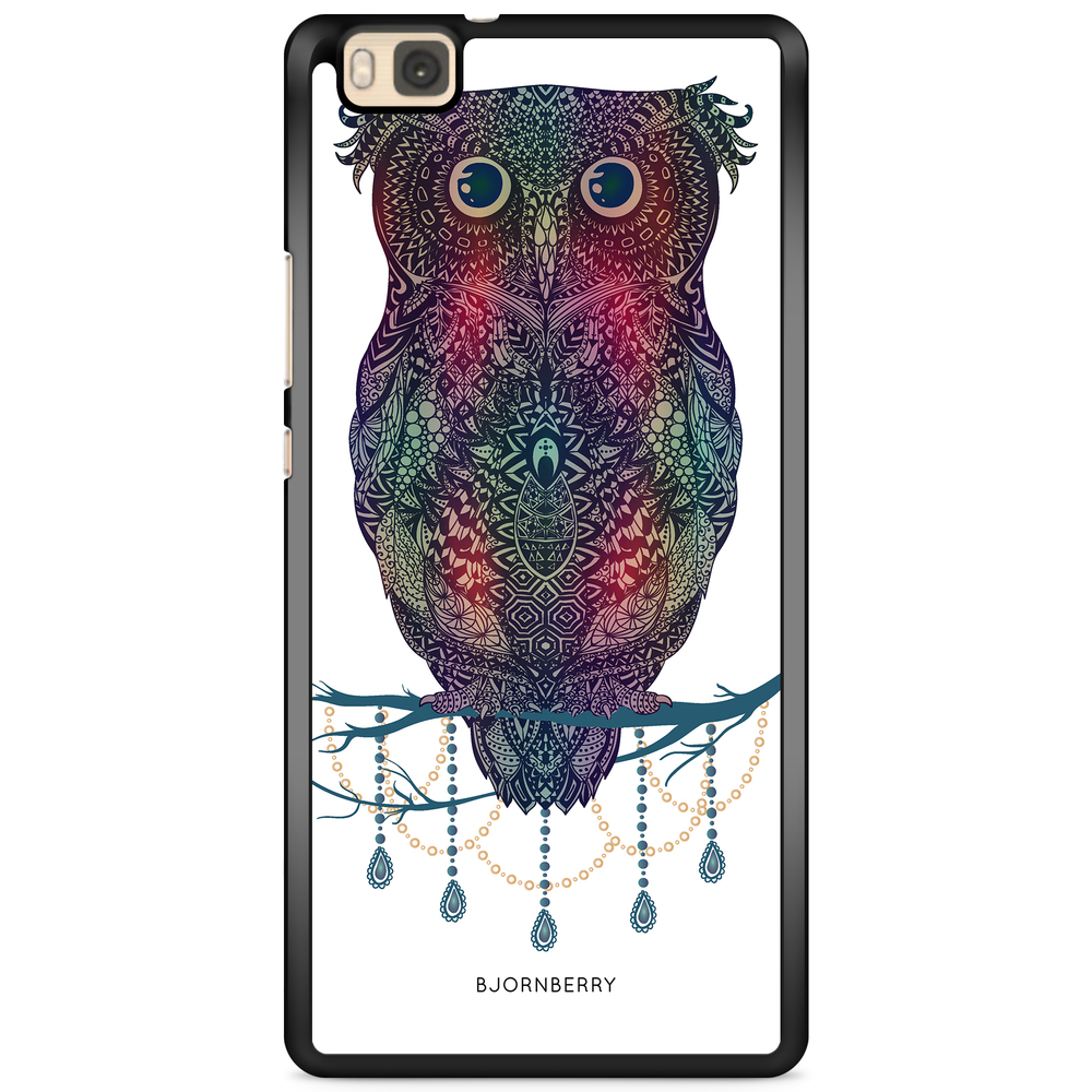 Huawei P8 Lite Case - Mandala Owl