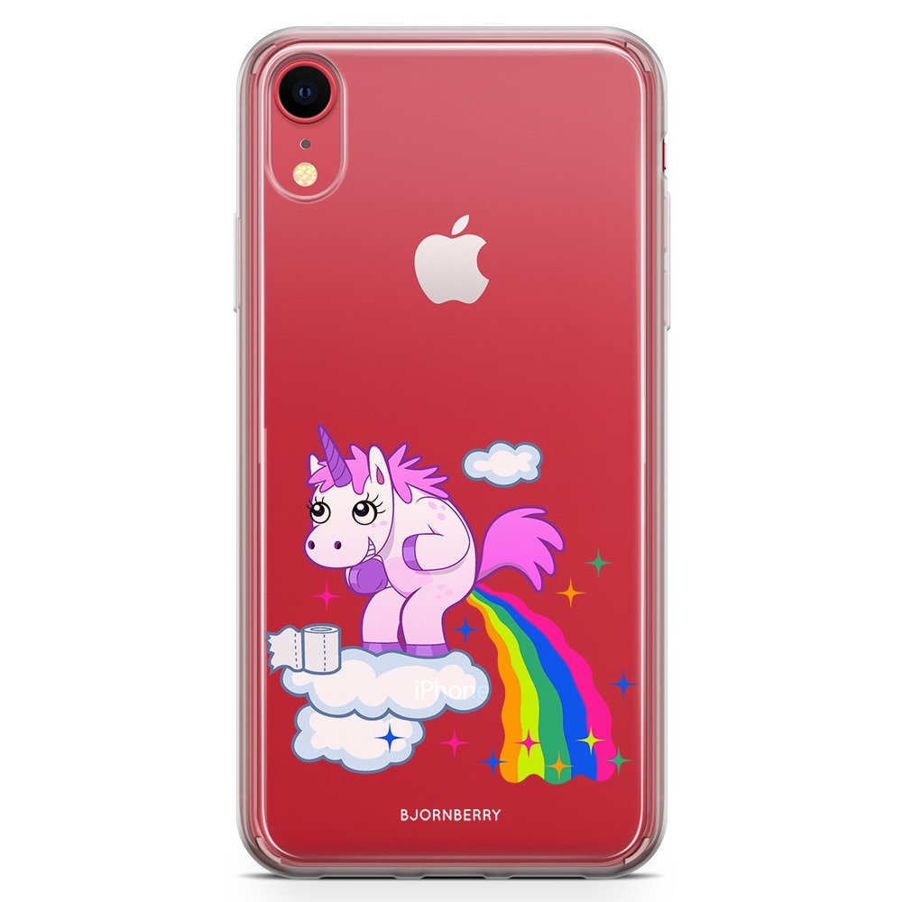 iPhone XR Fashion Case - Pooping Unicorn