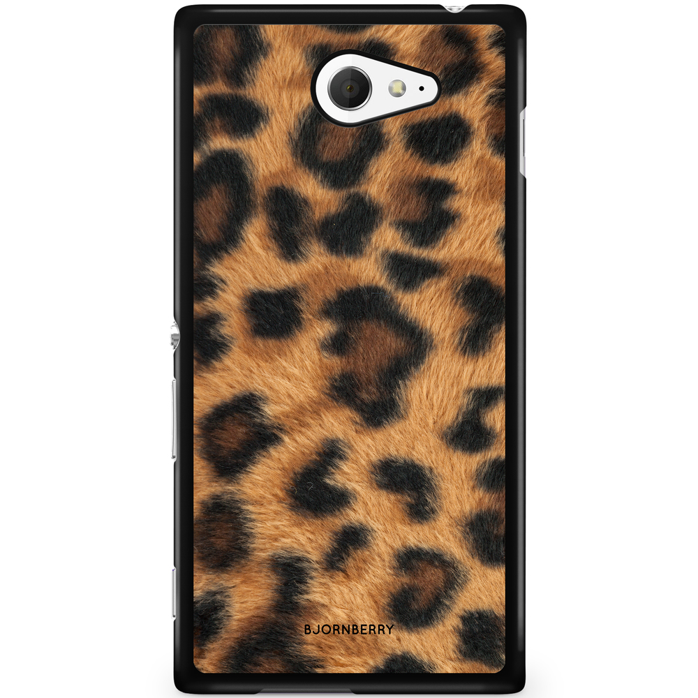 Sony Xperia M2 Aqua Case - Leopard