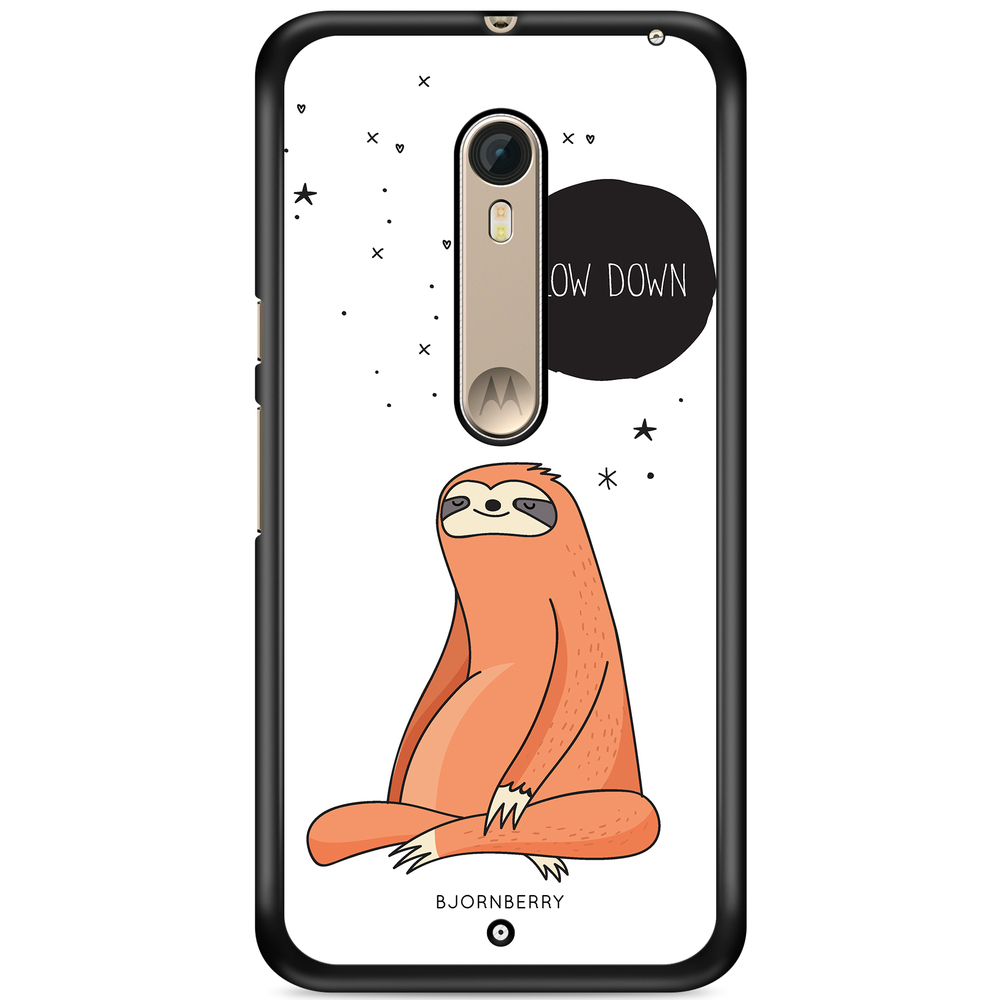Moto X Style Case - SLOW DOWN