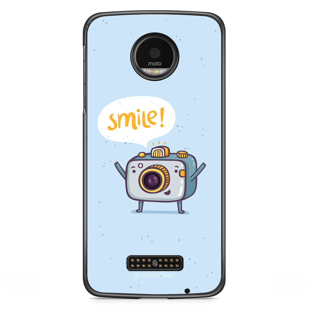 Moto Z2 Play Case - Smile