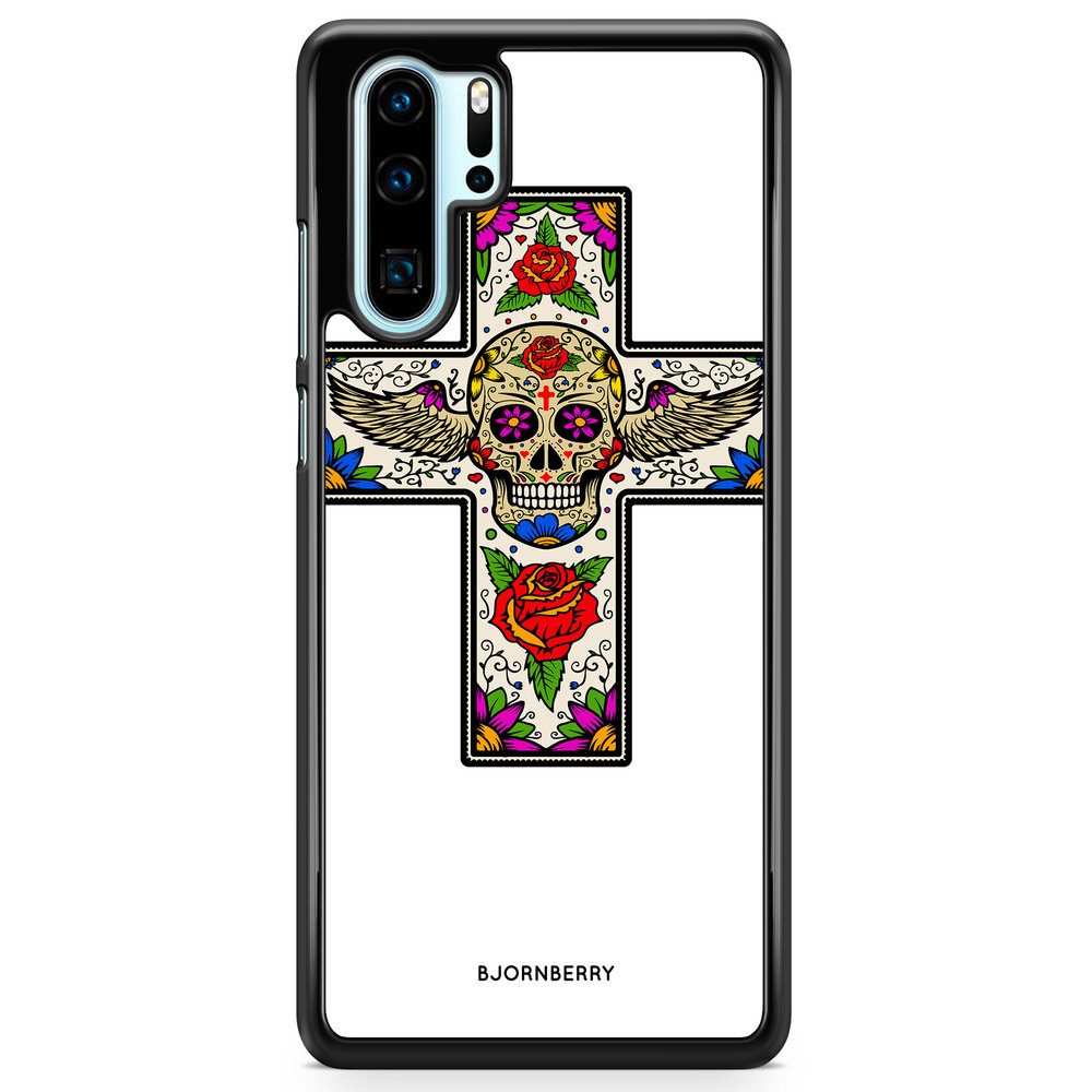 Huawei P30 Pro Case - Skull Cross