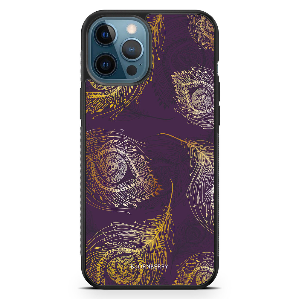 iPhone 12 Pro Case - Peacock Feathers