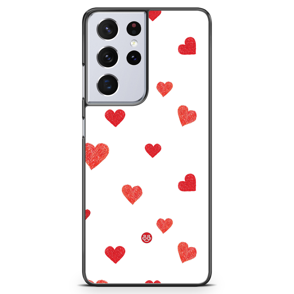 Samsung Galaxy S21 Ultra Case - Painted Heart