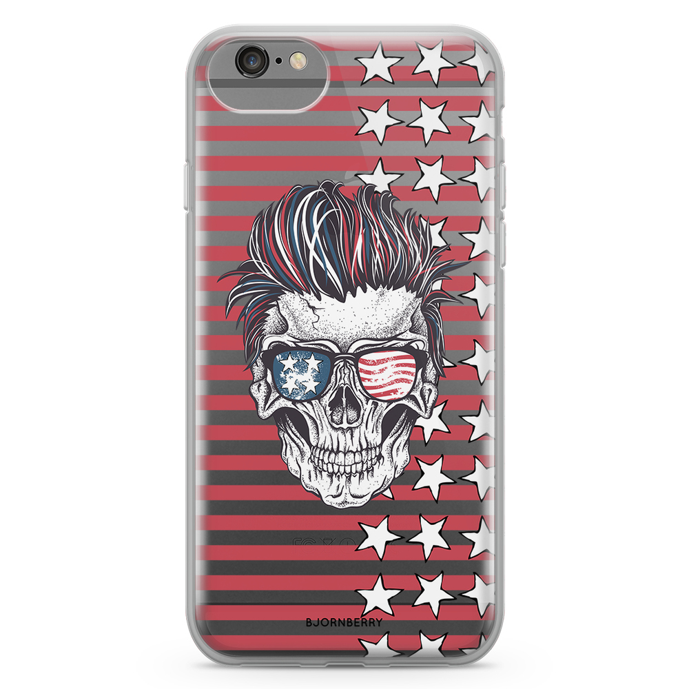 iPhone 6/6s Fashion Case - USA Skull