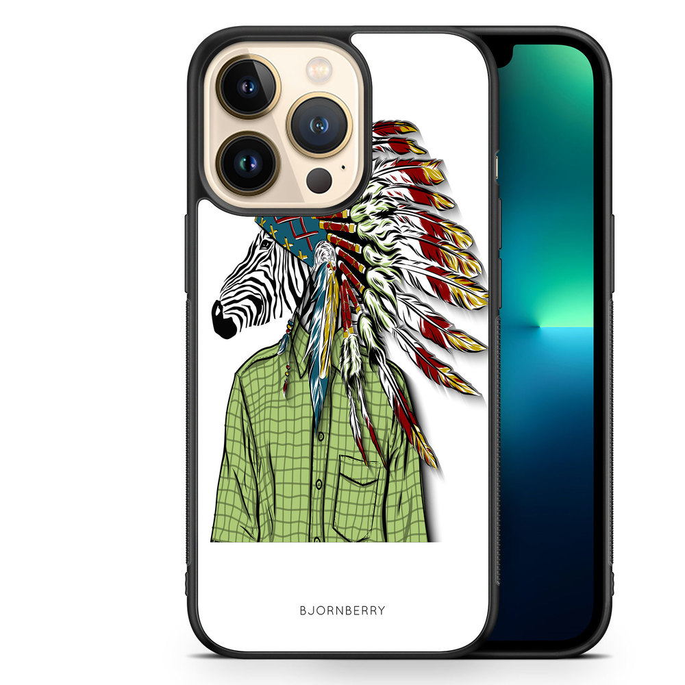 iPhone 13 Pro Case - Hipster Zebra