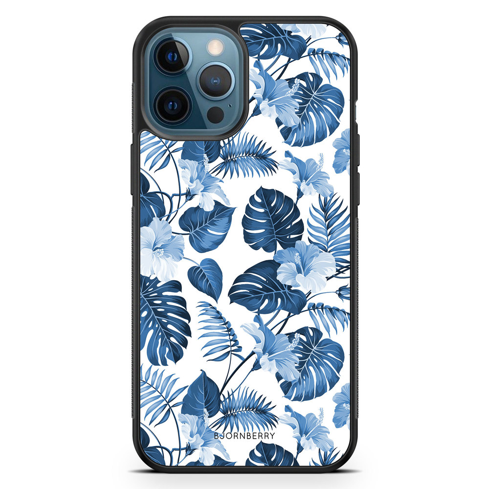 iPhone 12 Pro Case - Blue Flowers