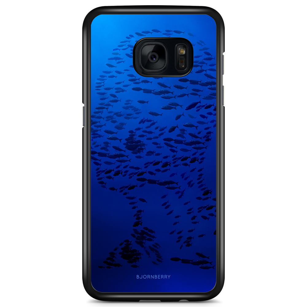 Samsung Galaxy S7 Edge Case - Portrait of Fish