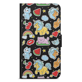 Sony Xperia X Wallet Case - Cute Stickers