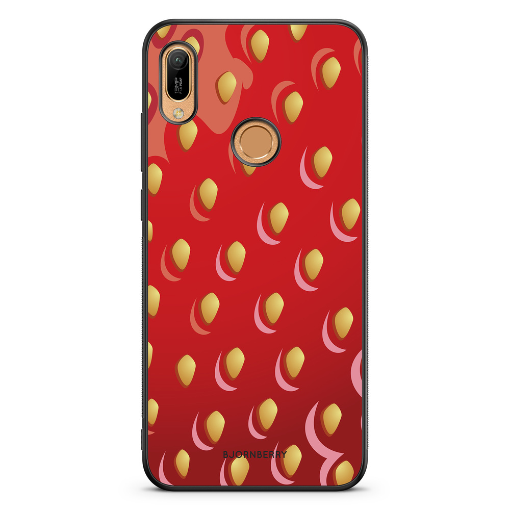 Huawei Y6 2019 Case - Strawberry