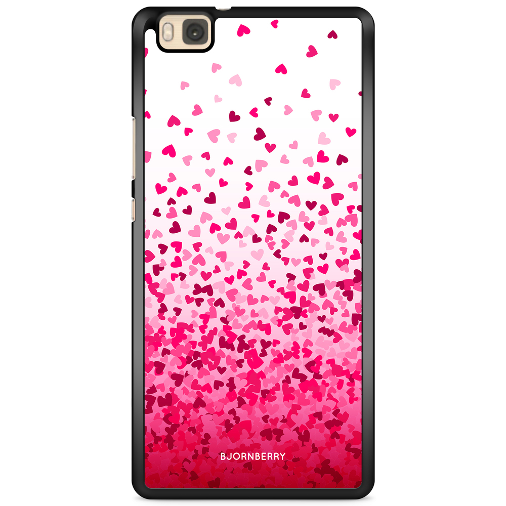 Huawei P8 Lite Case - Heart Confetti