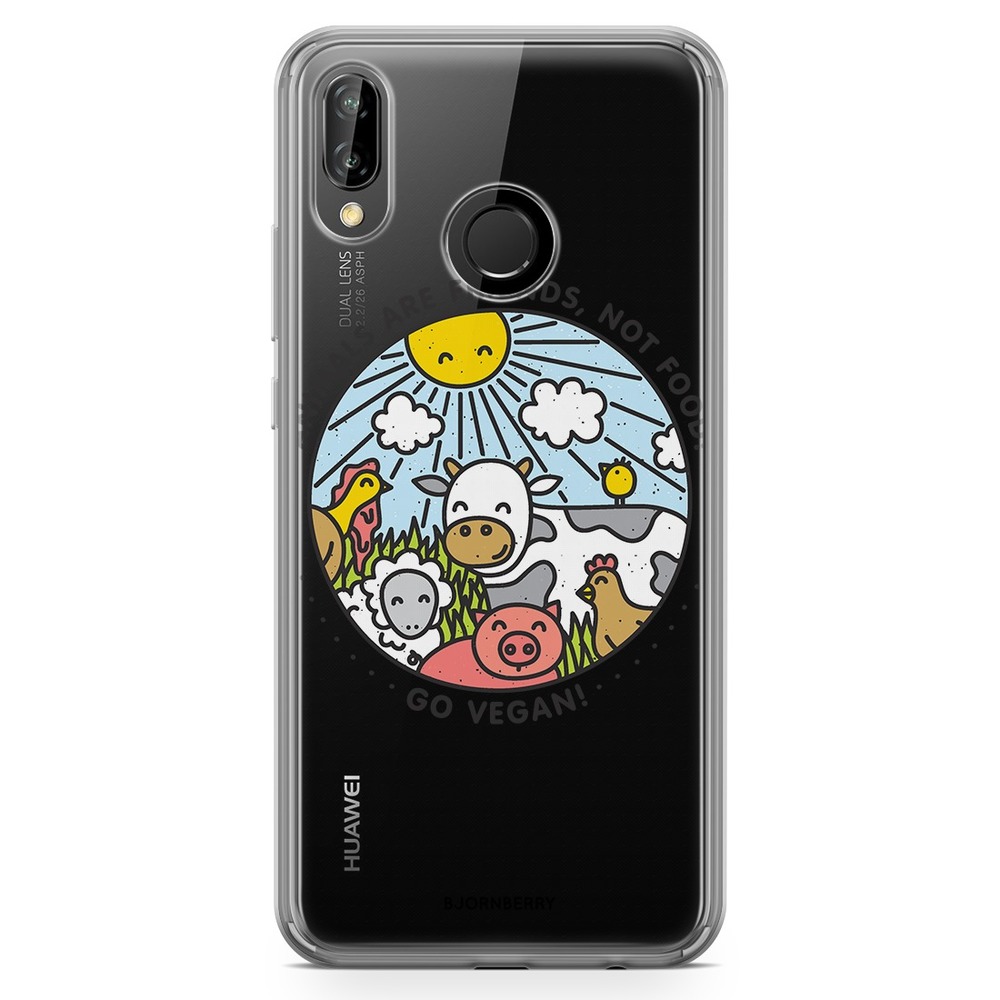 Huawei P20 Lite Fashion Skal - Friends, Not Food