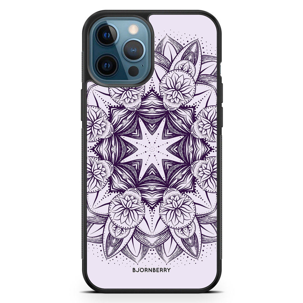 iPhone 12 Pro Case - Purple Mandala