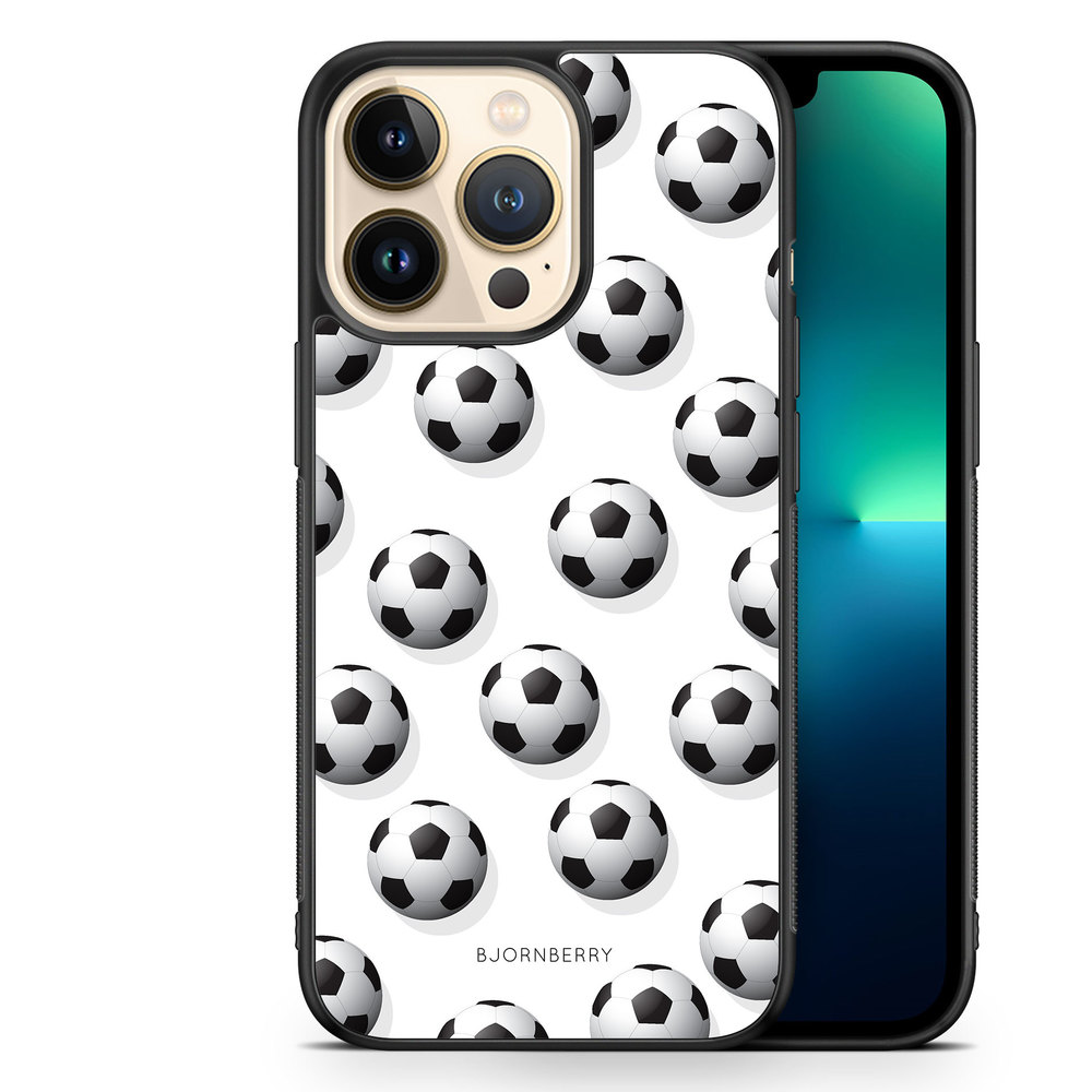 iPhone 13 Pro Case - Footballs Pattern