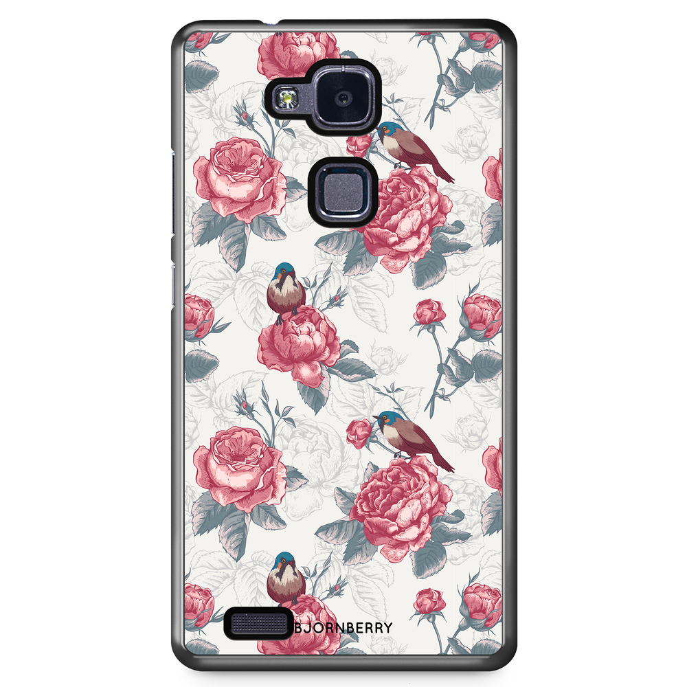 Huawei Honor 5X Case - Roses and Birds