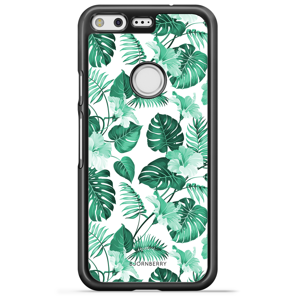 Google Pixel Case - Turquoise Flowers