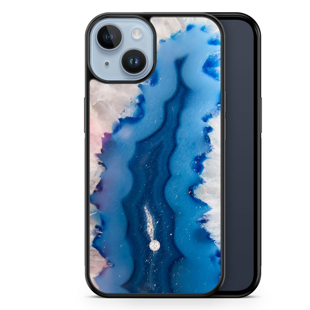iPhone 14 Plus Case - Blue Agate