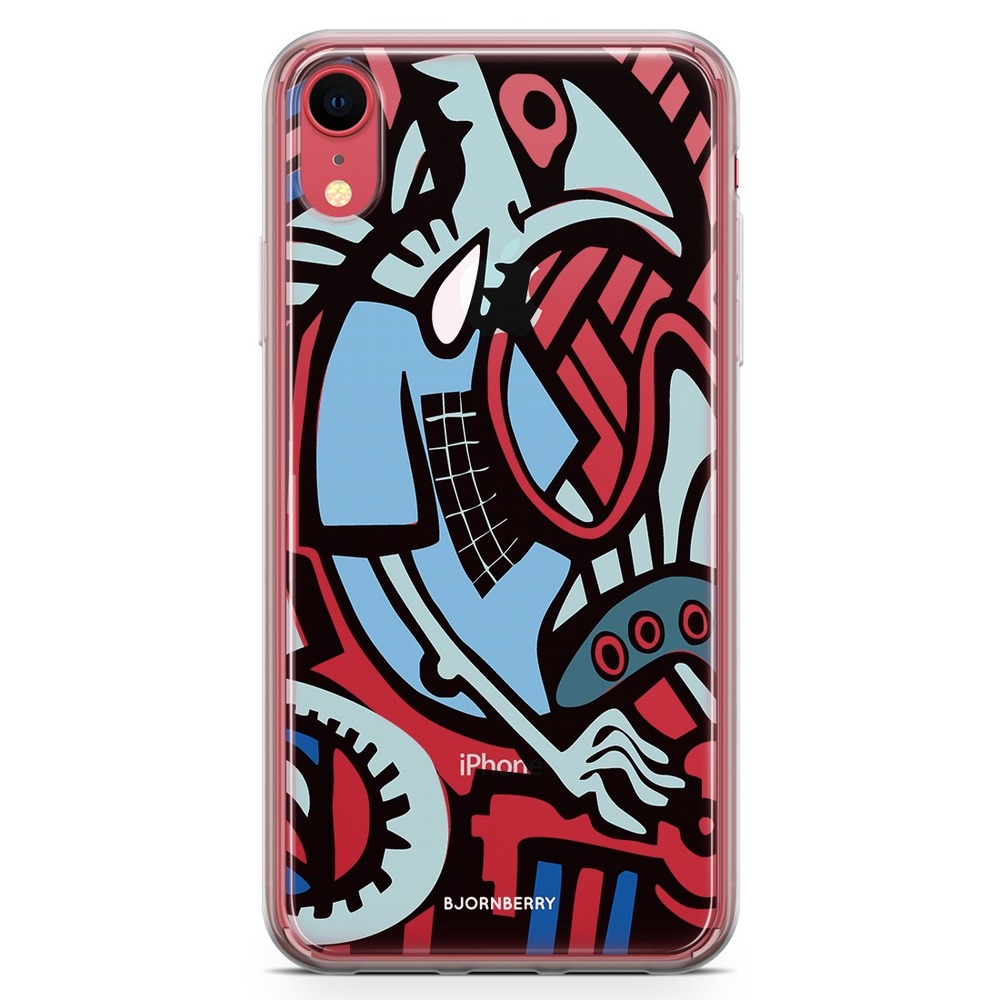 iPhone XR Fashion Case - Grafitti Lizard