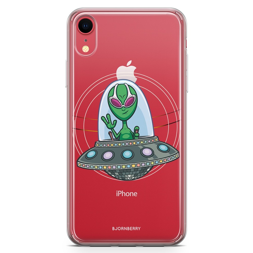 iPhone XR Fashion Case - UFO Alien