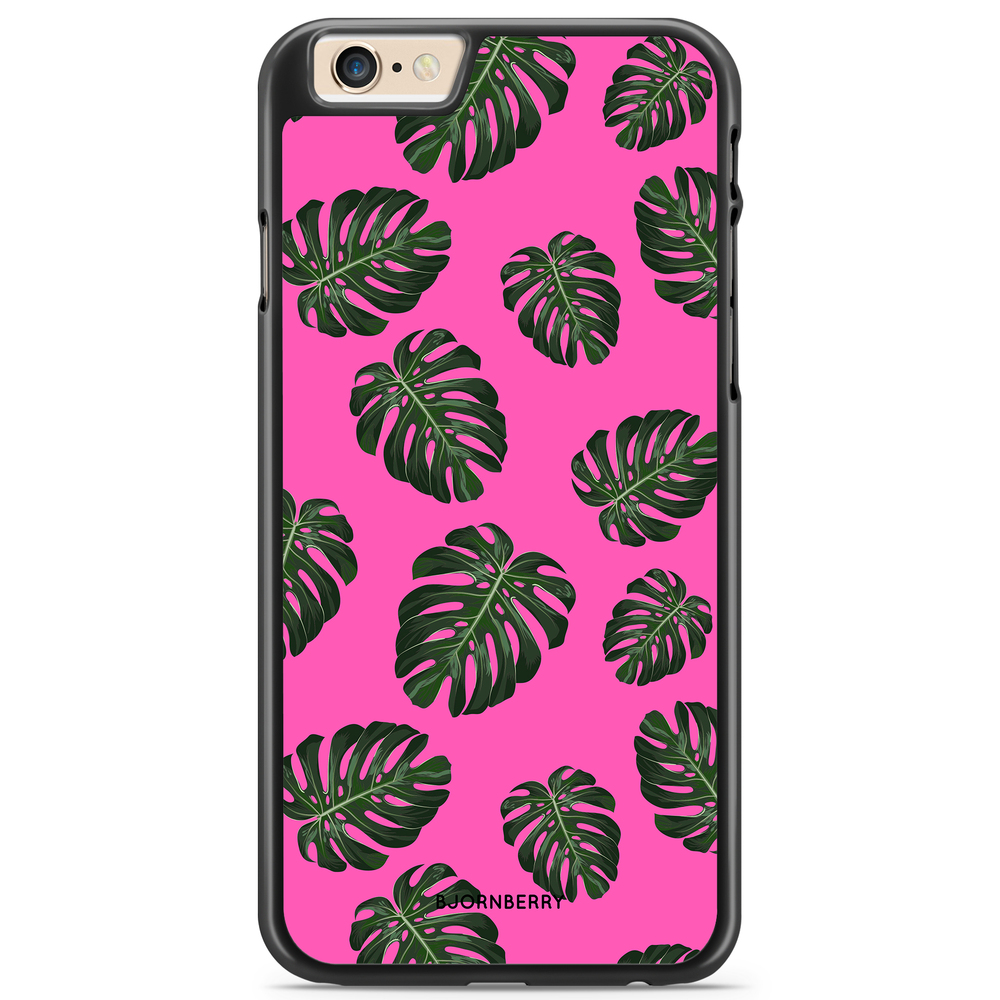 iPhone 6 Plus/6s Plus Case - Monstera Pink