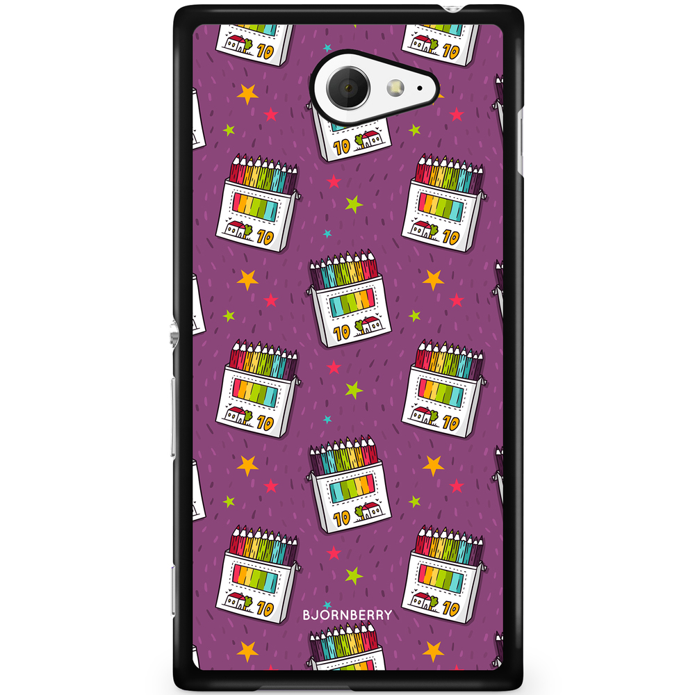 Sony Xperia M2 Aqua Case - Pencil Sets