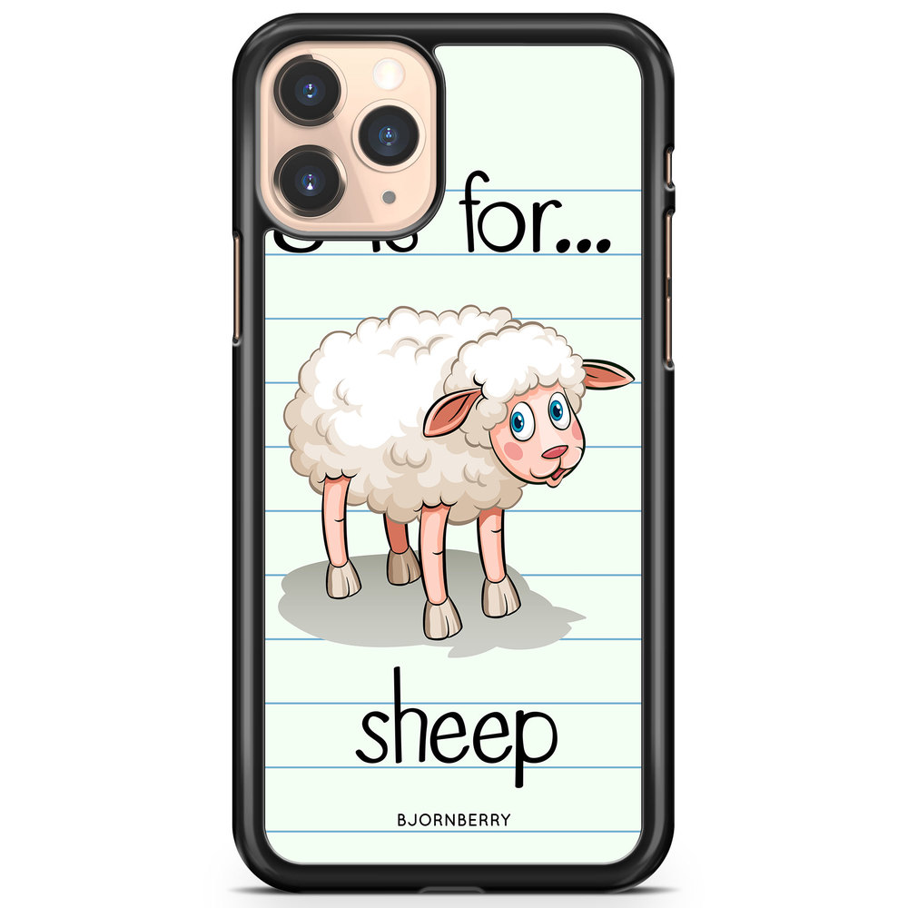 iPhone 11 Pro Max Case - S is for Sheep