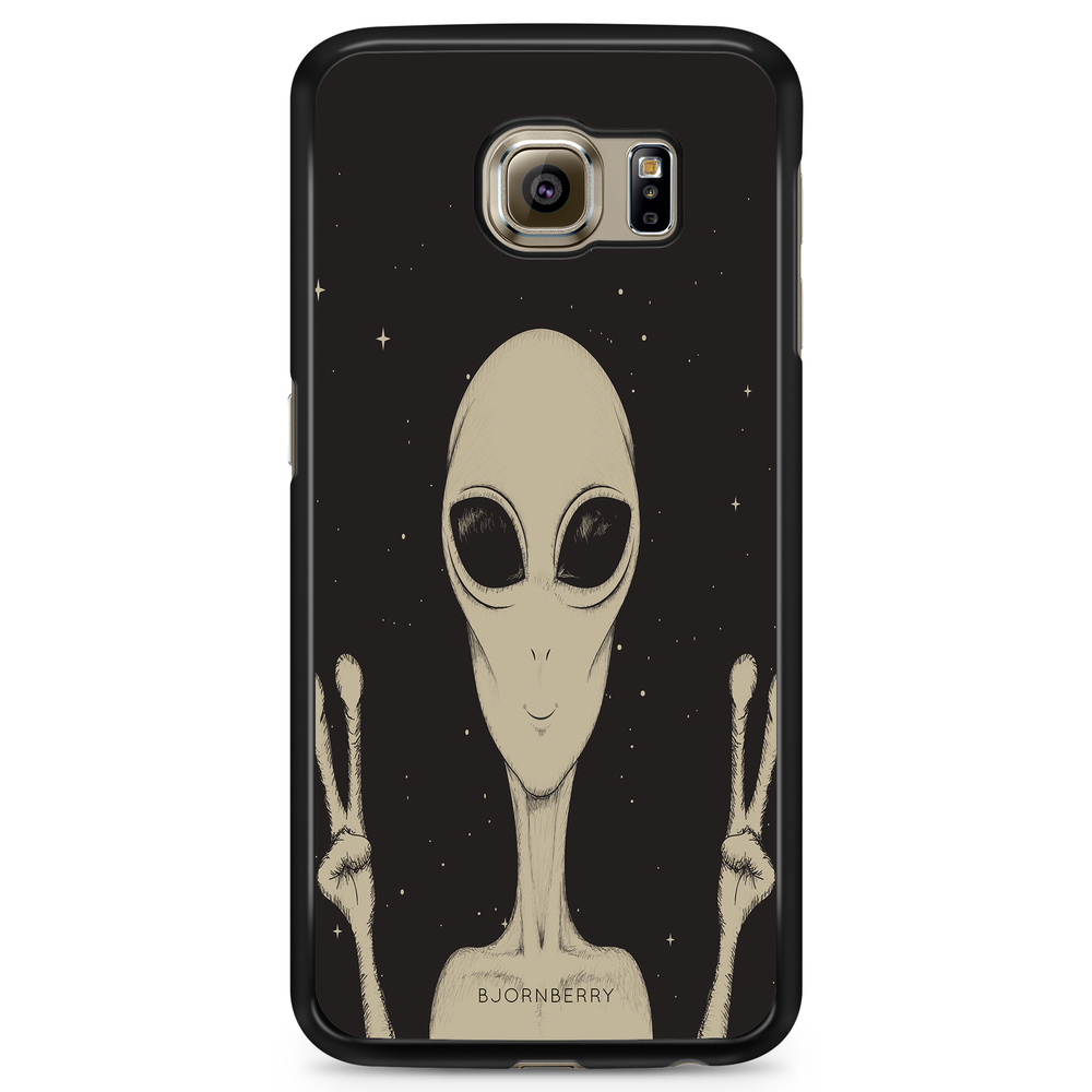 Samsung Galaxy S6 Edge+ Case - Peace Alien