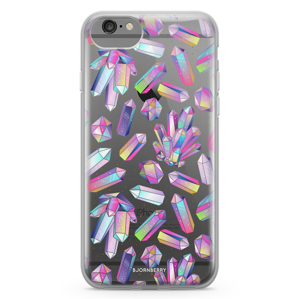 iPhone 6/6s Fashion Skal - Kristaller Regnbåge