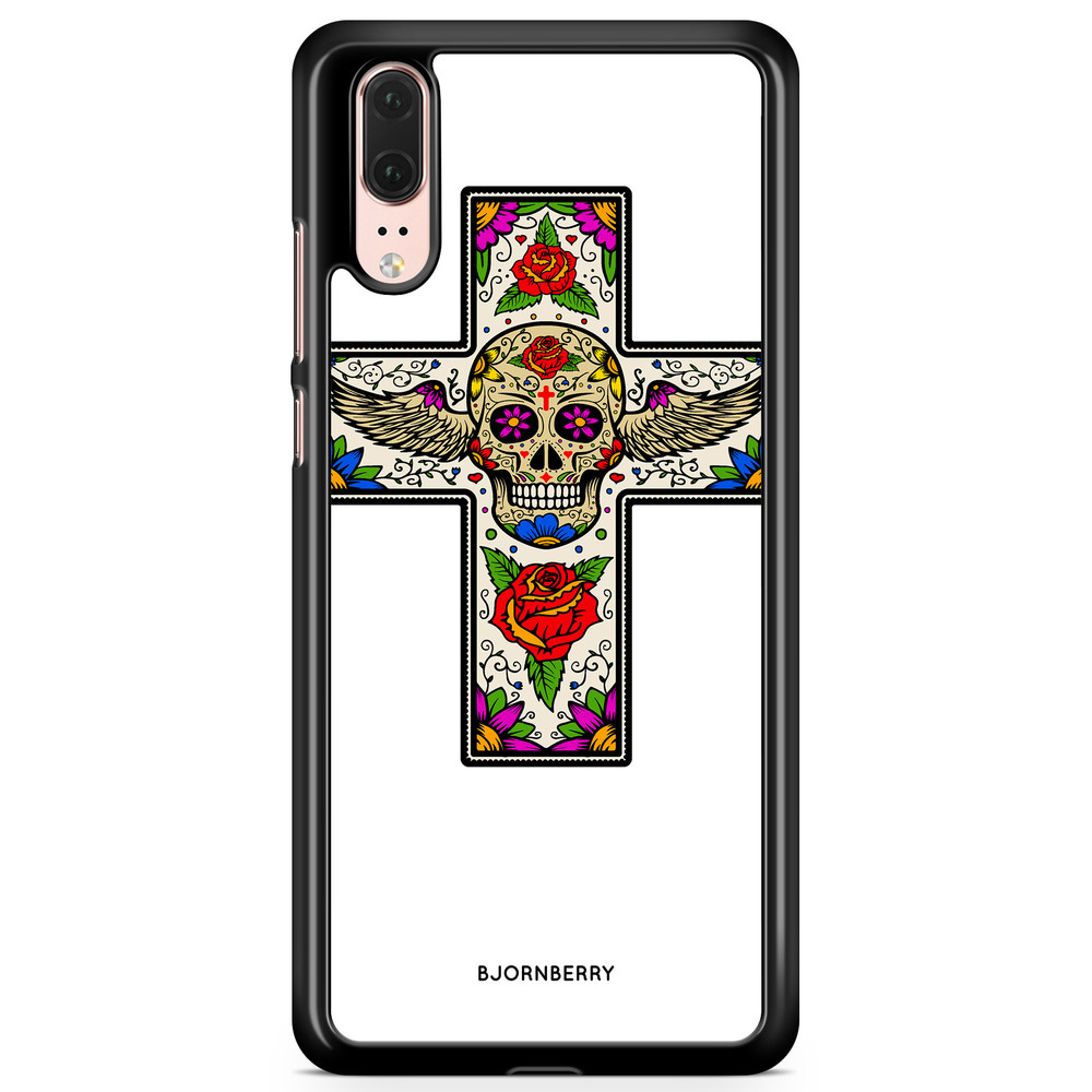 Huawei P20 Case - Skull Cross