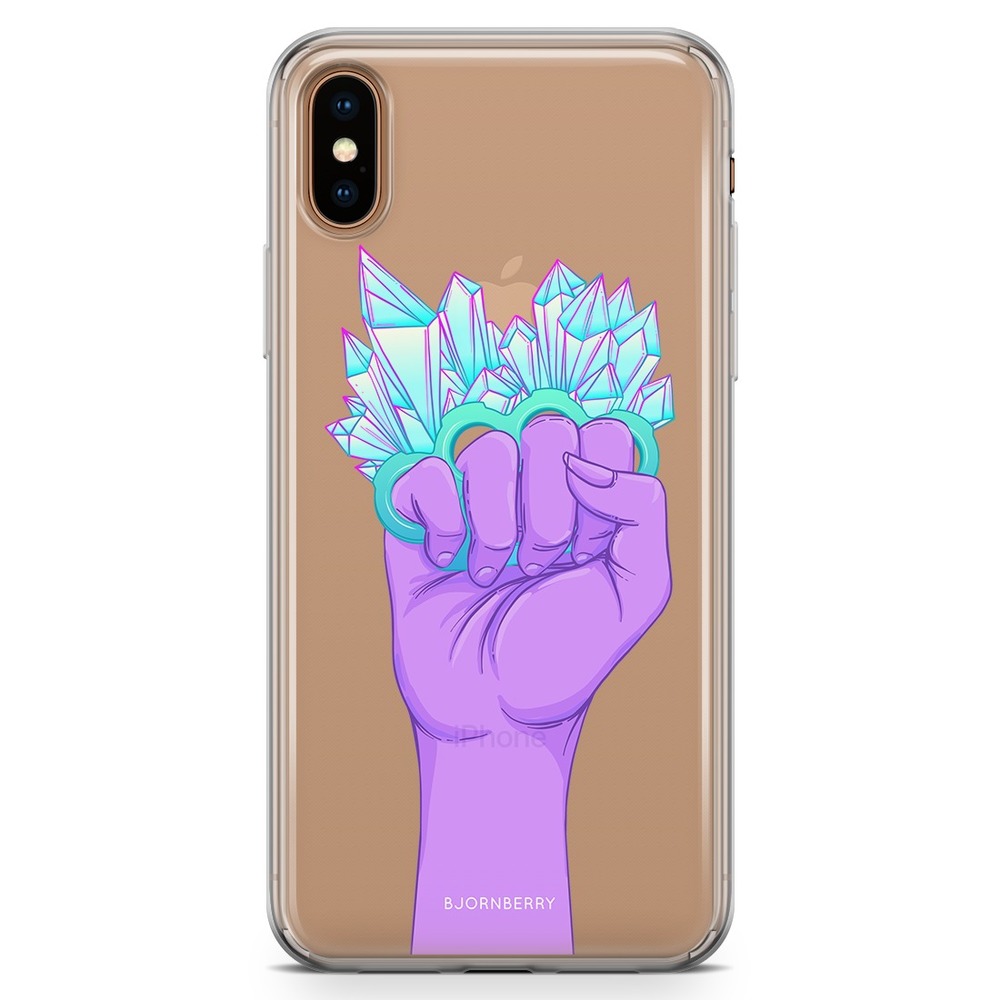 iPhone Xs Max Fashion Case - Crystal Knuckles