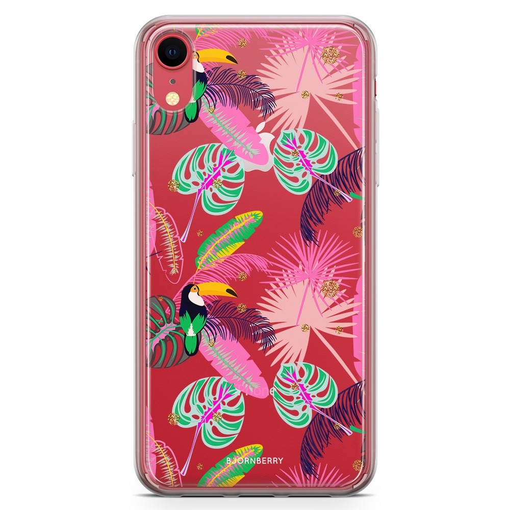 iPhone XR Fashion Case - Tropical Pattern