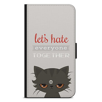 Xiaomi Redmi 10 Wallet Case - Angry Cat