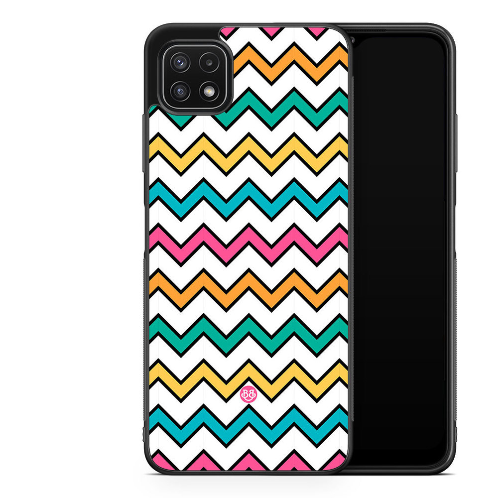 Samsung Galaxy A22 5G Case - Chevron Pattern