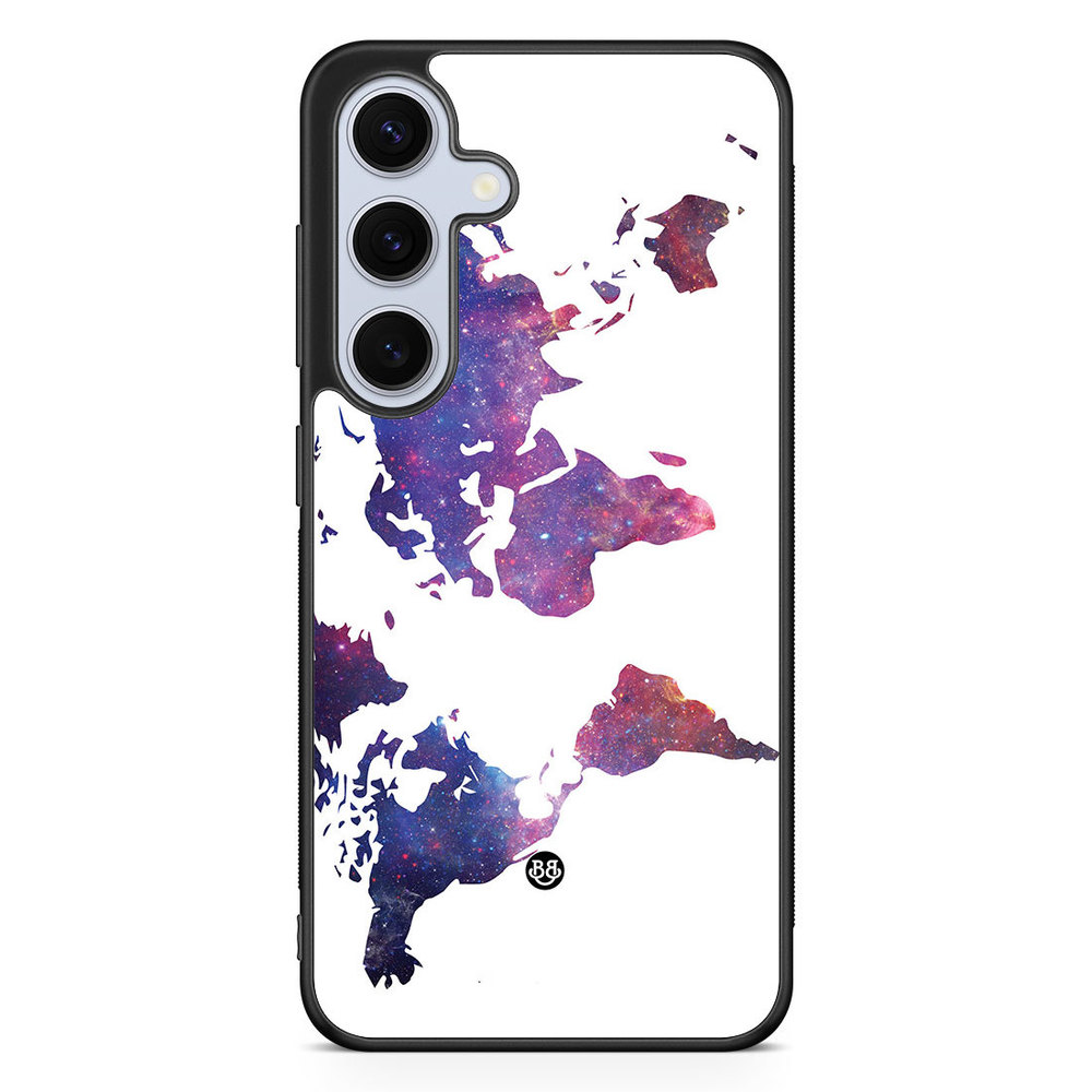 Samsung Galaxy S24 5G Case - World Map Space