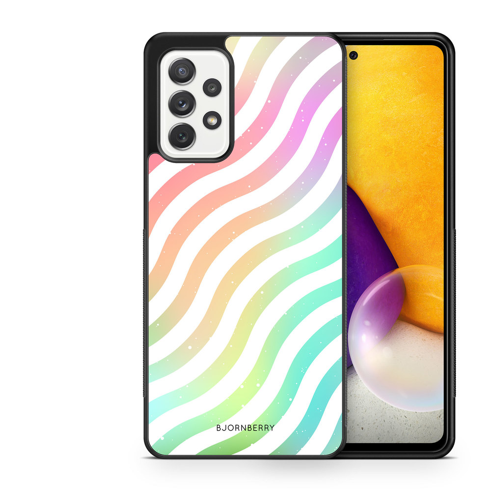 Samsung Galaxy A52/A52s 5G Case - Wavy Rainbow