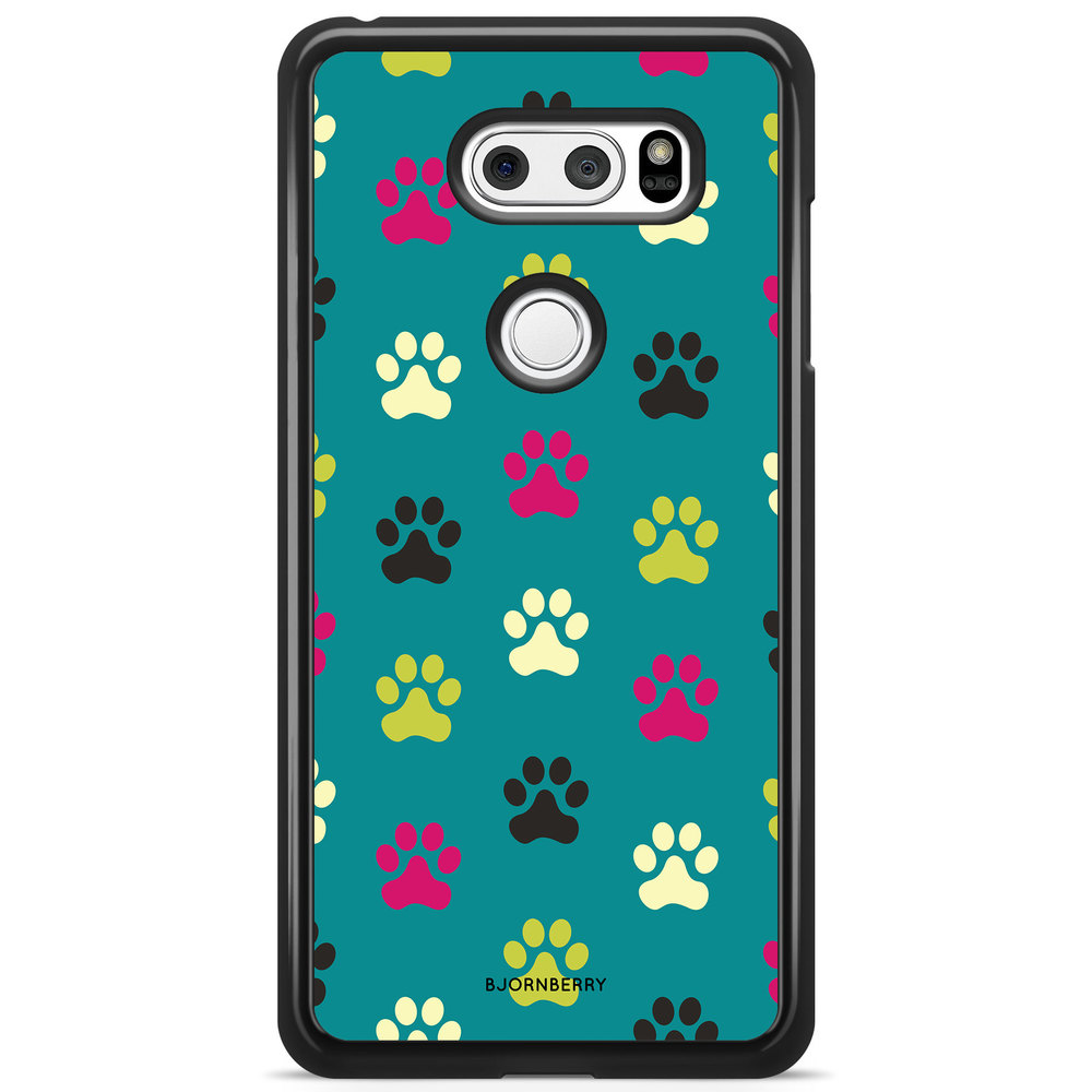 LG V30 Case - Dog Footprint