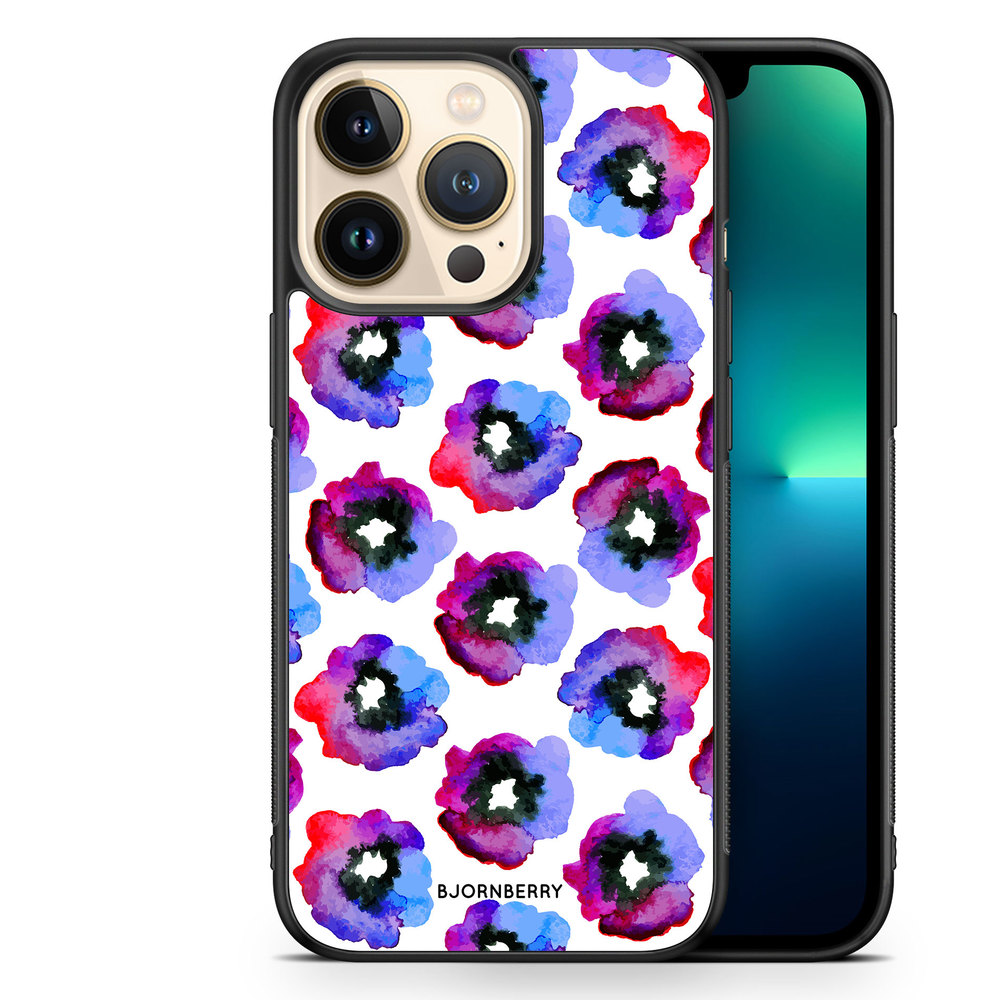 iPhone 13 Pro Case - Violet Flowers