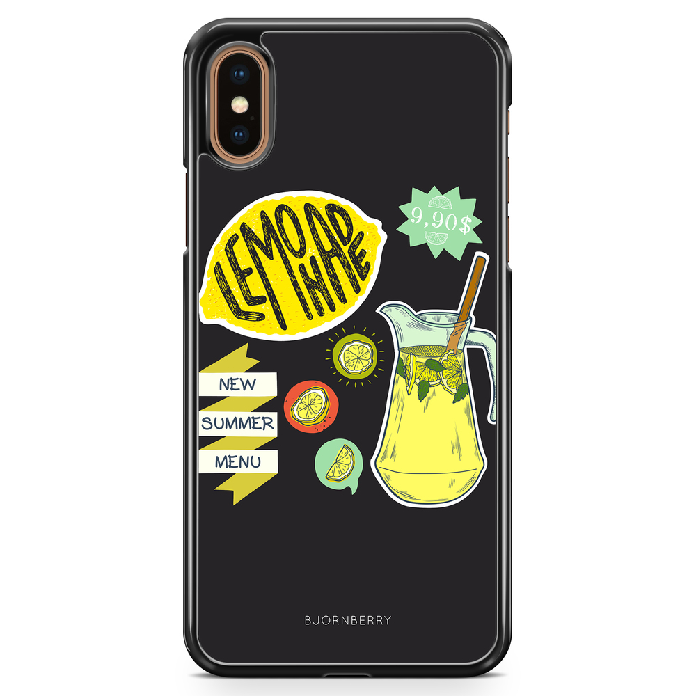 iPhone XS Max Case - Lemon Summer