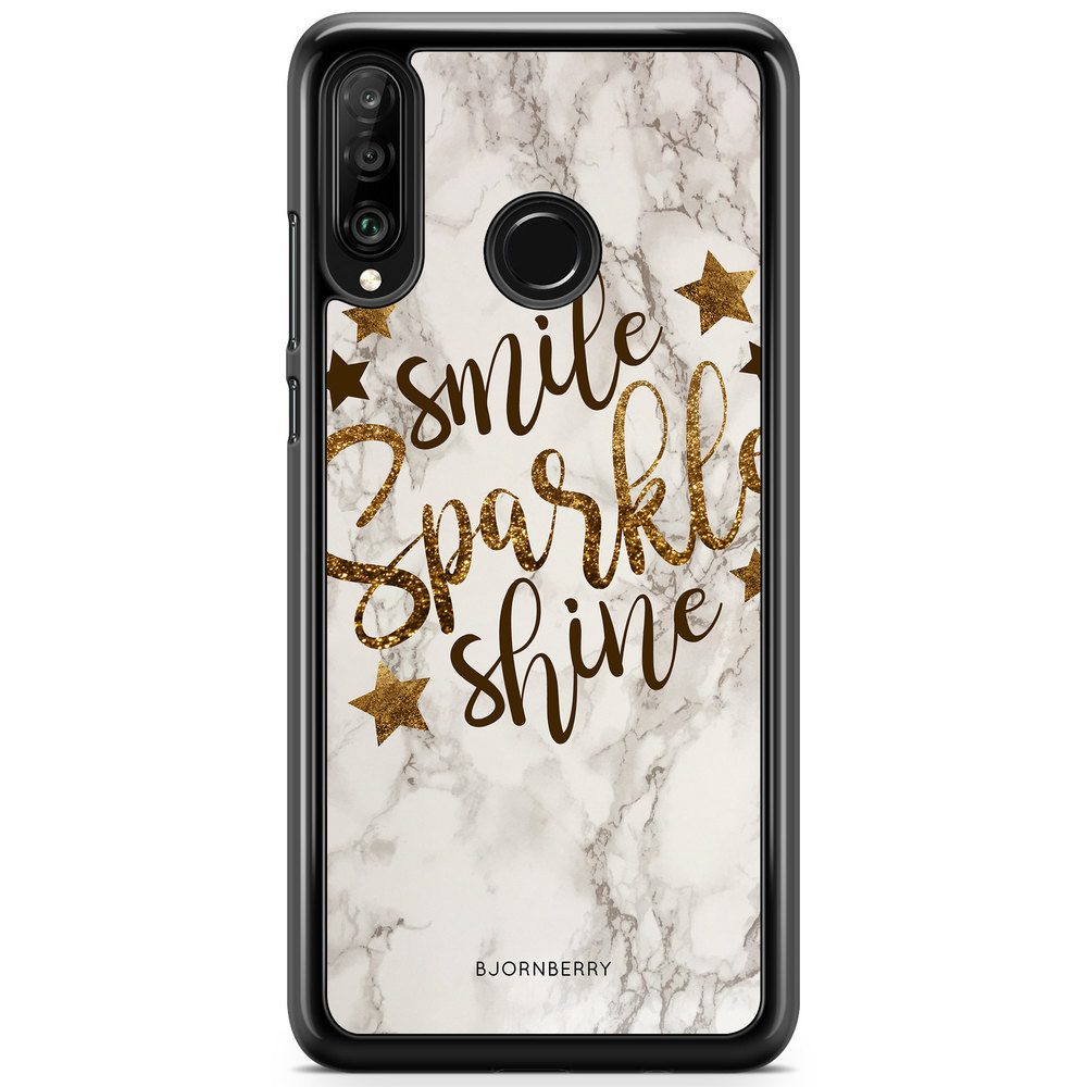 Huawei P30 Lite Case - Smile,Sparkle,Shine