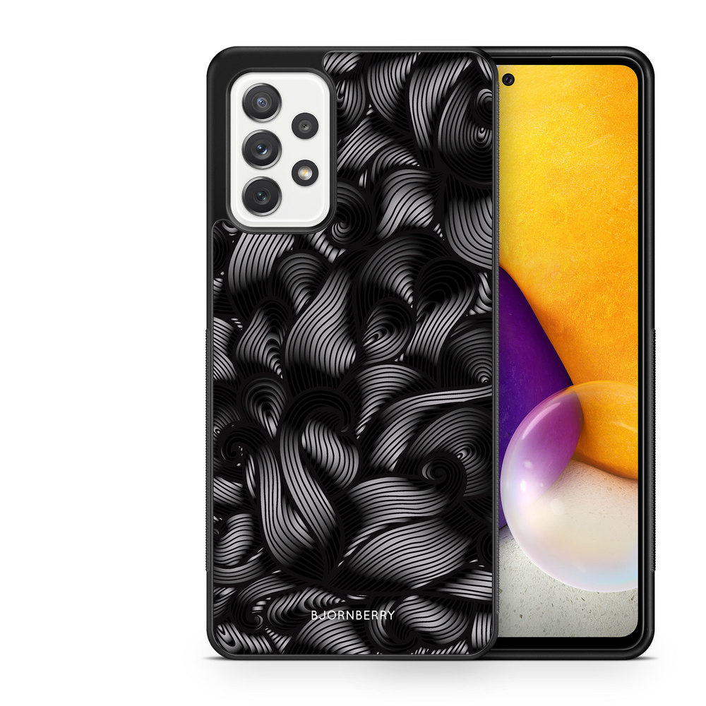 Samsung Galaxy A52/A52s 5G Case - Black Waves