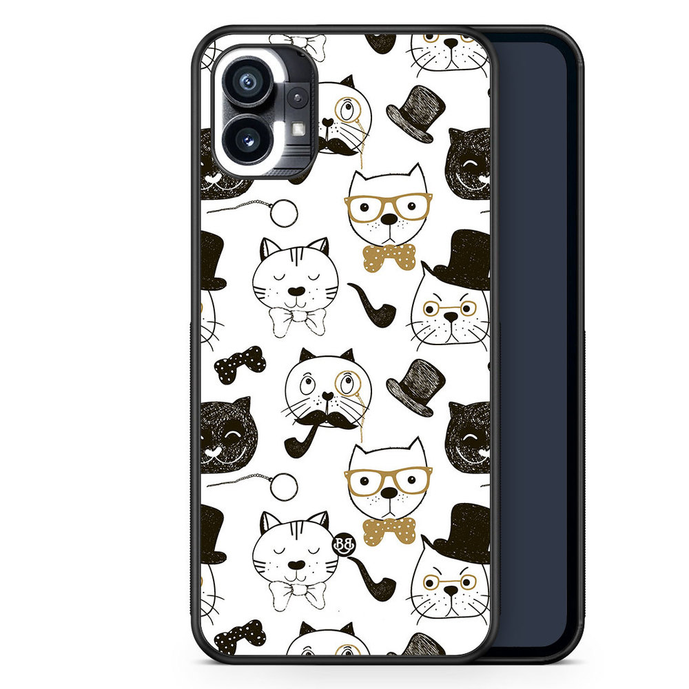 Nothing Phone (1) Case - Cartoon cats