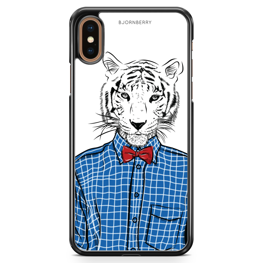 iPhone XS Max Case - Hipster Tiger