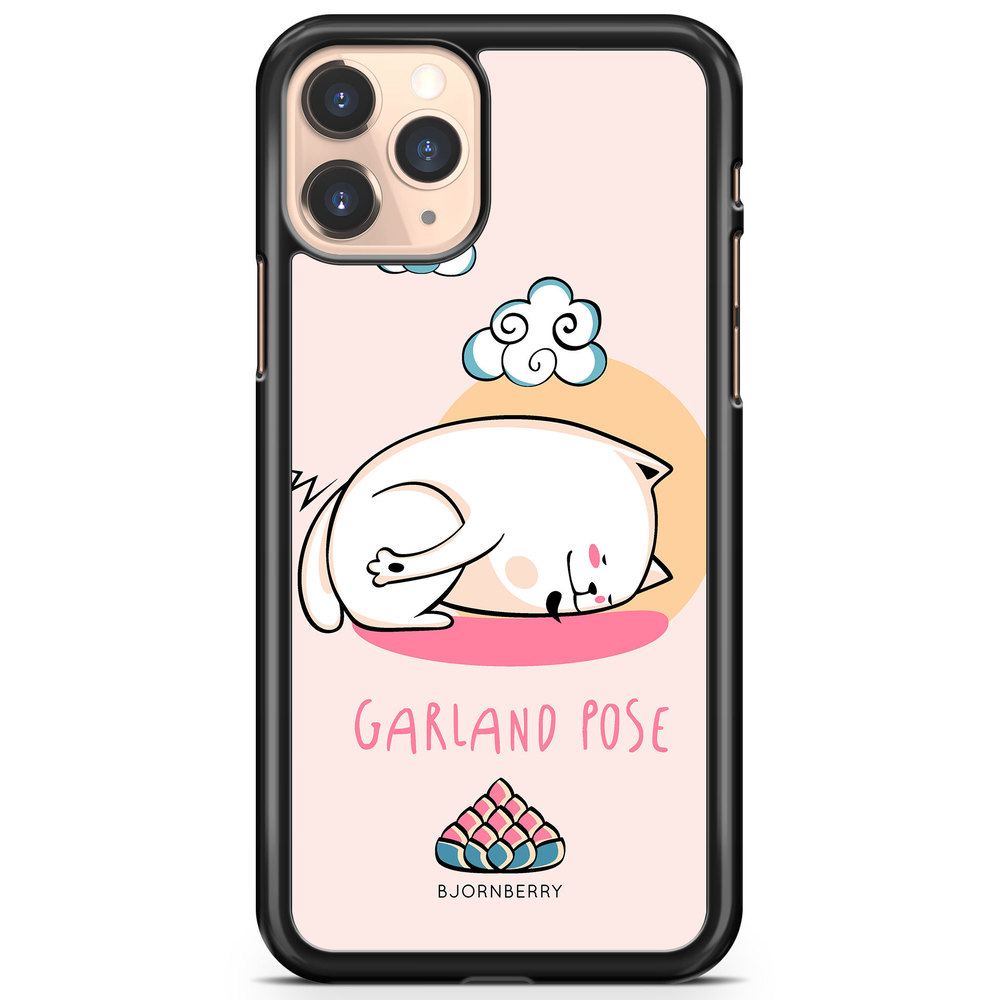 iPhone 11 Pro Max Case - Yoga Cat Garland