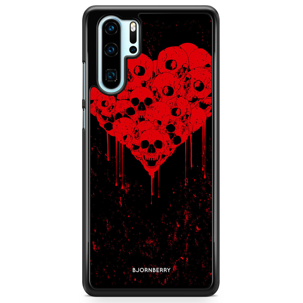 Huawei P30 Pro Case - Skull Heart