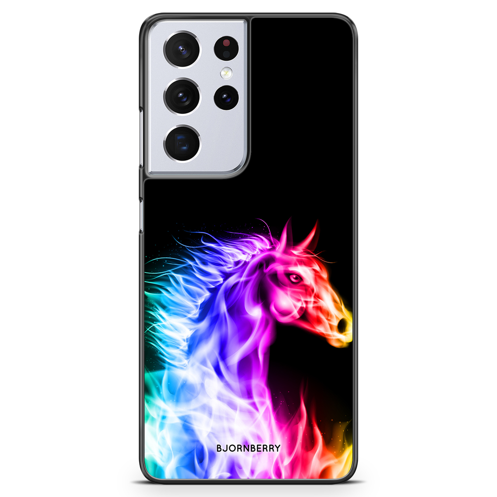 Samsung Galaxy S21 Ultra Case - Flames Horse