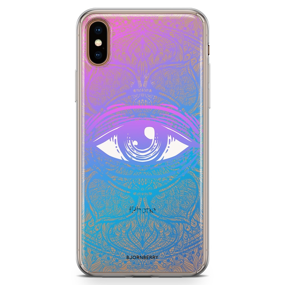 iPhone Xs Max Fashion Case - Mandala Eye