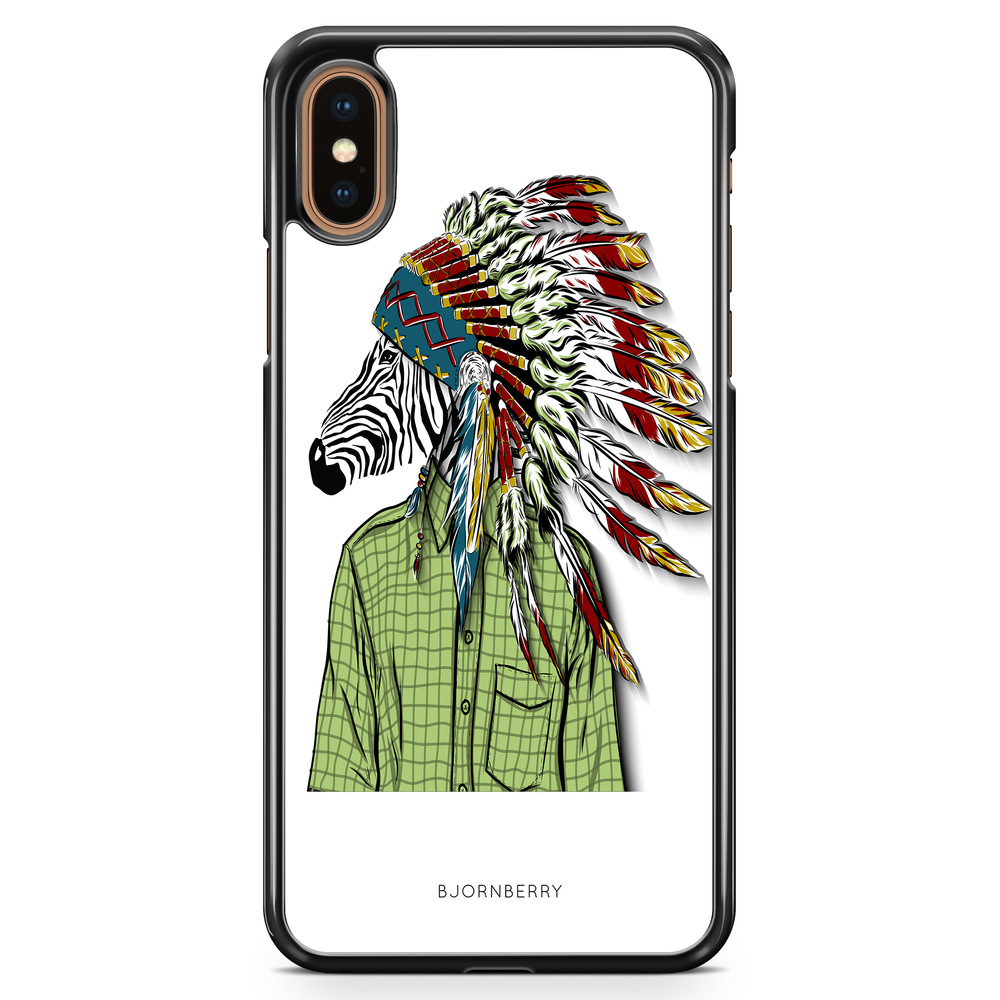 iPhone XS Max Case - Hipster Zebra