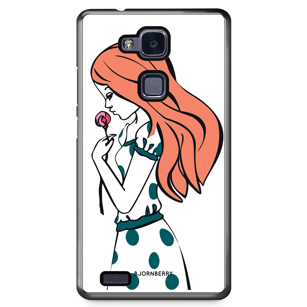Huawei Honor 5X Case - Girl Rose