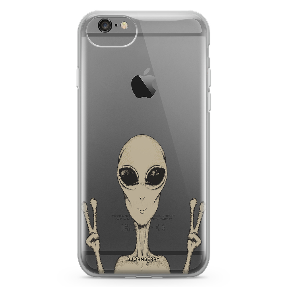 iPhone 6/6s Fashion Case - Peace Alien